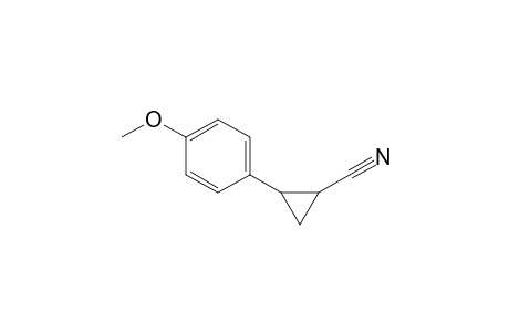 2-(4-Methoxyphenyl)cyclopropanecarbonitrile