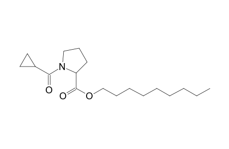 L-Proline, N-(cyclopropylcarbonyl)-, nonyl ester