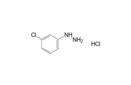 (m-chlorophenyl)hydrazine, hydrochloride