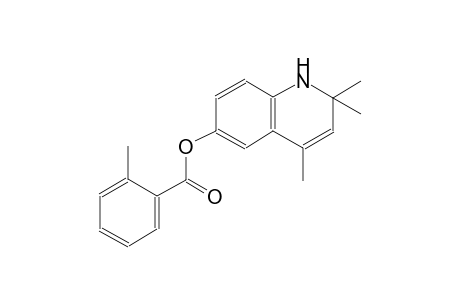 benzoic acid, 2-methyl-, 1,2-dihydro-2,2,4-trimethyl-6-quinolinyl ester