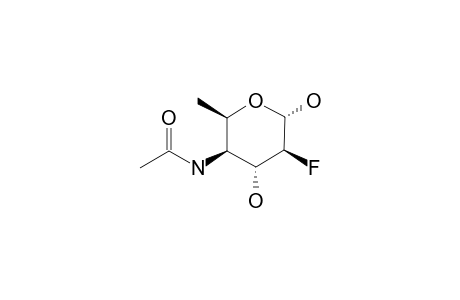 4-ACETAMIDO-2,4,6-TRIDEOXY-2-FLUORO-D-IDOPYRANOSIDE;ALPHA-ANOMER