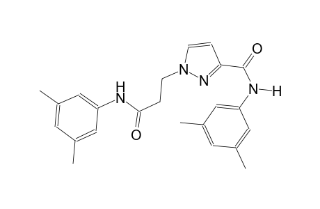 1H-pyrazole-1-propanamide, N-(3,5-dimethylphenyl)-3-[[(3,5-dimethylphenyl)amino]carbonyl]-
