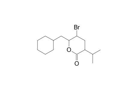 5-bromo-6-(cyclohexylmethyl)-3-propan-2-yloxan-2-one