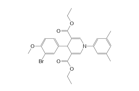 3,5-pyridinedicarboxylic acid, 4-(3-bromo-4-methoxyphenyl)-1-(3,5-dimethylphenyl)-1,4-dihydro-, diethyl ester