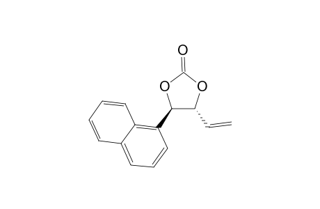 4,5-trans-4-(1-Naphthyl)-5-ethenyl-1,3-dioxolan-2-one