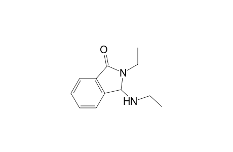2-Ethyl-3-(ethylamino)-3H-isoindol-1-one