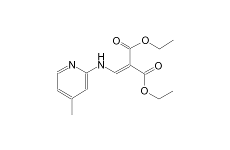 diethyl 2-{[(4-methyl-2-pyridinyl)amino]methylene}malonate