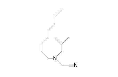 N-(2-Methyl-propyl)-N-octyl-amino-acetonitrile