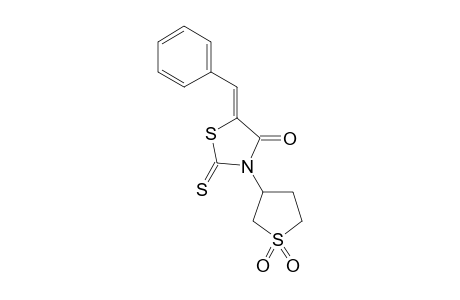 (5Z)-5-Benzylidene-3-(1,1-dioxidotetrahydro-3-thienyl)-2-thioxo-1,3-thiazolidin-4-one