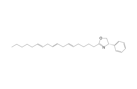 (4S)-2-heptadeca-5,8,11-trienyl-4-phenyl-4,5-dihydrooxazole