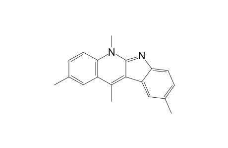 2,5,9,11-tetramethylindolo[2,3-b]quinoline