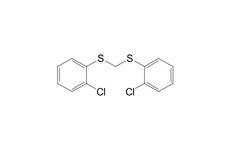 1-Chloro-2-(([(2-chlorophenyl)sulfanyl]methyl)sulfanyl)benzene