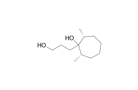 Cycloheptanepropanol, 1-hydroxy-2,7-dimethyl-, (1.alpha.,2.alpha.,7.alpha.)-