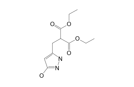 DIETHYL-2-(3-HYDROXY-1H-PYRAZOL-5-YL)-1,1-ETHANEDICARBOXYLATE