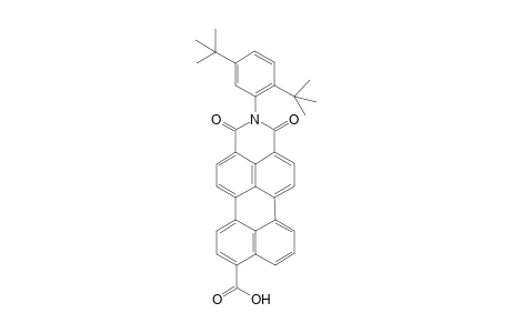 N-[2',5'-di(t-Butyl)phenyl]perylene-3,4,9-tricarboxylic acid - 3,4-Imide