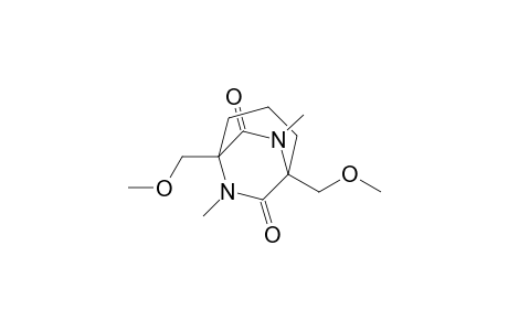 6,8-Diazabicyclo[3.2.2]nonane-7,9-dione, 1,5-bis(methoxymethyl)-6,8-dimethyl-