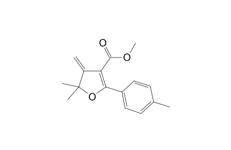 Methyl 5,5-Dimethyl-4-methylene-2-p-tolyl-4,5-dihydrofuran-3-carboxylate