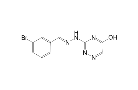benzaldehyde, 3-bromo-, (5-hydroxy-1,2,4-triazin-3-yl)hydrazone