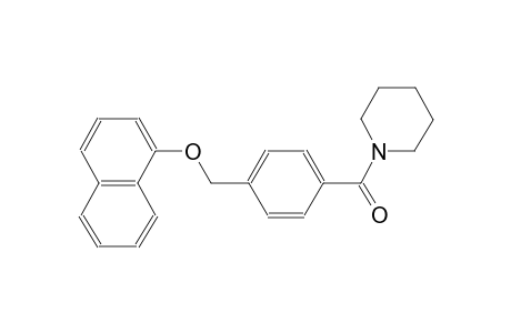 1-{4-[(1-naphthyloxy)methyl]benzoyl}piperidine