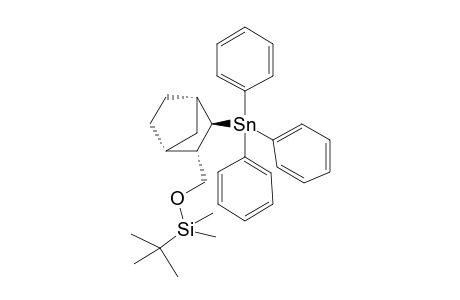 tert-butyl-dimethyl-[[(1R,2S,3R,4S)-3-triphenylstannyl-2-bicyclo[2.2.1]heptanyl]methoxy]silane