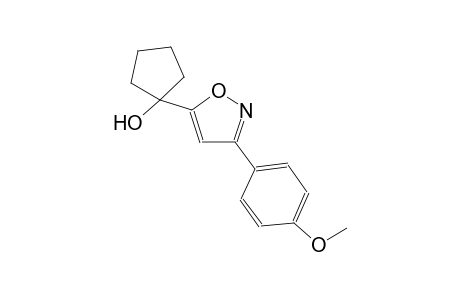 cyclopentanol, 1-[3-(4-methoxyphenyl)-5-isoxazolyl]-