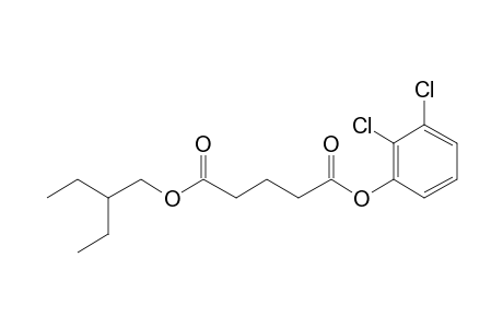 Glutaric acid, 2,3-dichlorophenyl 2-ethylbutyl ester