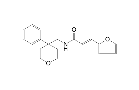 2-propenamide, 3-(2-furanyl)-N-[(tetrahydro-4-phenyl-2H-pyran-4-yl)methyl]-, (2E)-