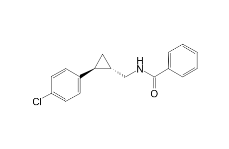 (1S,2S)-N-((2-(4-chlorophenyl)cyclopropyl)methyl)benzamide