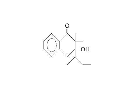 3-S-Butyl-3-hydroxy-2,2-dimethyl-3,4-dihydro-naphthalen-1(2H)-one