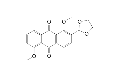 2-DIOXOLAN-2'-YL-DIMETHOXYANTHRAQUINONE