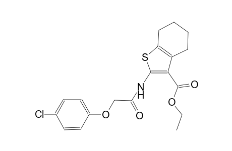 benzo[b]thiophene-3-carboxylic acid, 2-[[(4-chlorophenoxy)acetyl]amino]-4,5,6,7-tetrahydro-, ethyl ester