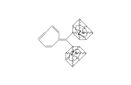 (Cycloheptatrienylidene-methylene)-ditropylium dication