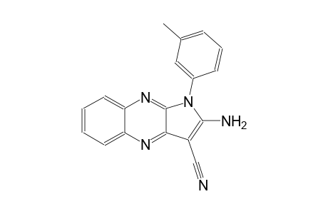 1H-pyrrolo[2,3-b]quinoxaline-3-carbonitrile, 2-amino-1-(3-methylphenyl)-