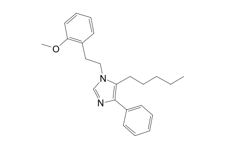 1-(2-Methoxyphenethyl)-5-pentyl-4-phenyl-1H-imidazole