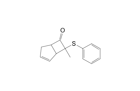 6-Methyl-6-(phenylthio)-7-bicyclo[3.2.0]hept-3-enone