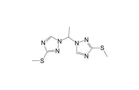 1H-1,2,4-Triazole, 1,1'-ethylidenebis[3-(methylthio)-