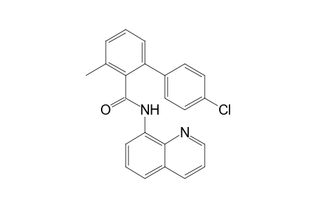 4'-Chloro-3-methyl-N-(quinolin-8-yl)-[1,1'-biphenyl]-2-carboxamide