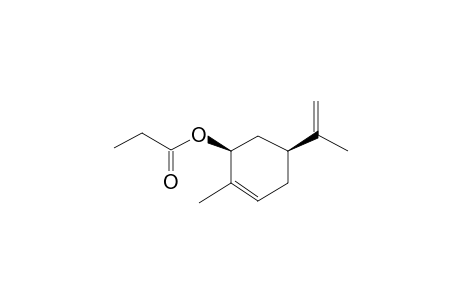 Carvyl propanoate <cis->