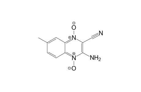 3-Amino-7-methyl-2-quinoxalinecarbonitrile 1,4-dioxide