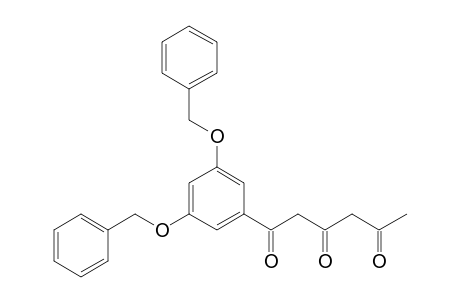 1-(3,5-Dibenzyloxyphenyl)hexane-1,3,5-trione