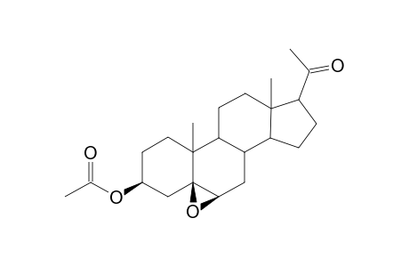 5-.beta.,6-.beta.-Epoxypregnan-20-one-3.beta.-yl acetate