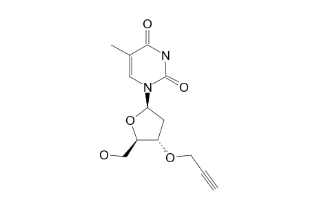 1-[(2R,4S,5R)-5-(HYDROXYMETHYL)-4-(PROP-2-YNYL-OXY)-TETRAHYDROFURAN-2-YL]-5-METHYL-PYRIMIDINE-2,4(1H,3H)-DIONE