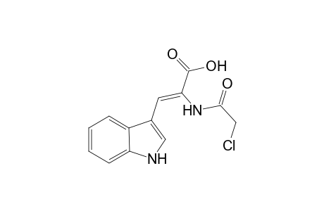 N-(Chloroacetyl)-.alpha.,.beta.-dehydrotryptophan