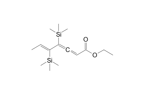 Ethyl (Z)-4,5-Bis(trimethylsilyl)hepta-2,3,5-trienoate
