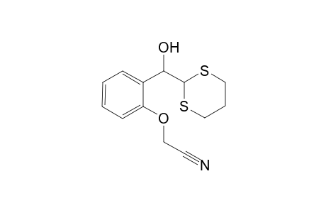 2-{2-[1,3-Dithian-2-yl(hydroxy)methyl]phenoxy}acetonitrile
