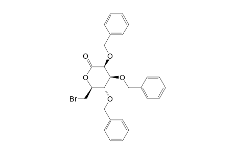 D-Mannonic acid, 6-bromo-6-deoxy-2,3,4-tris-O-(phenylmethyl)-, .delta.-lactone