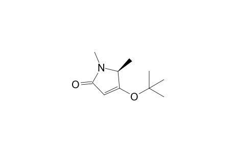 (2S)-1,2-dimethyl-3-[(2-methylpropan-2-yl)oxy]-2H-pyrrol-5-one
