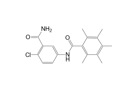 N-[3-(aminocarbonyl)-4-chlorophenyl]-2,3,4,5,6-pentamethylbenzamide