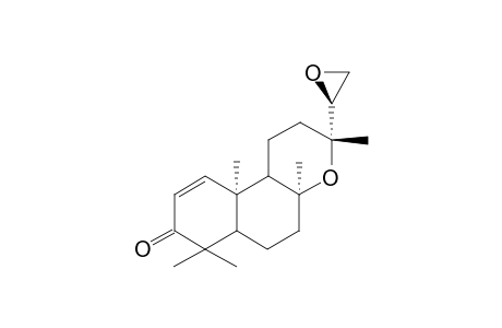 3-Oxo-1-en-14S,15-epoxy-ent-13-epi-manoyl oxide