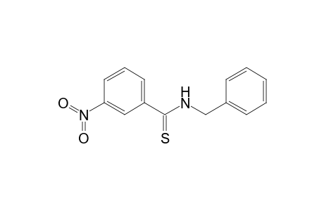 3-Nitro-N-(phenylmethyl)benzenecarbothioamide